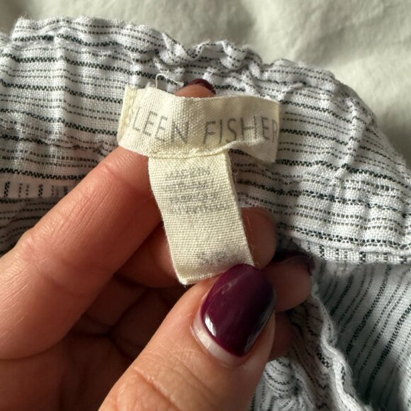 Eileen Fisher Linen Pants - Picture 3 of 4